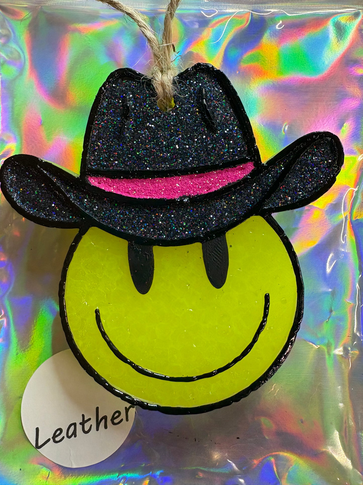Smiley in Cowboy Hat Mold for Freshies, Soap, Ice, Resin, etc.