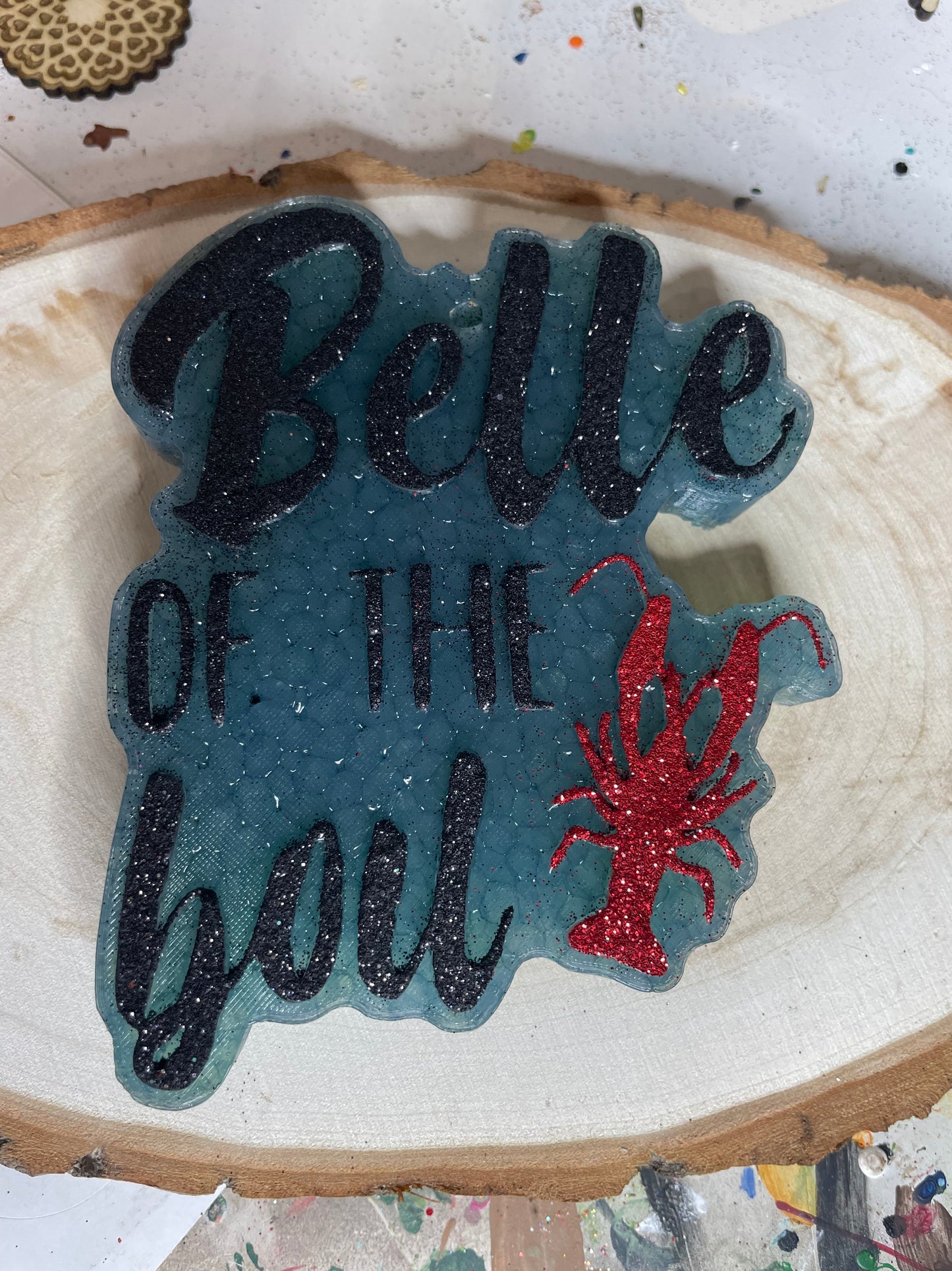 Belle of the Boil Crawfish Silicone Mold for Freshies, Soap, Ice, Resin, etc.