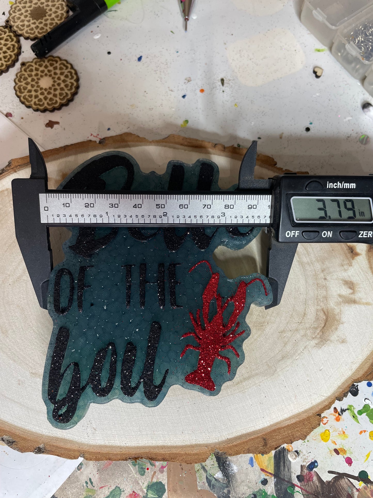 Belle of the Boil Crawfish Silicone Mold for Freshies, Soap, Ice, Resin, etc.