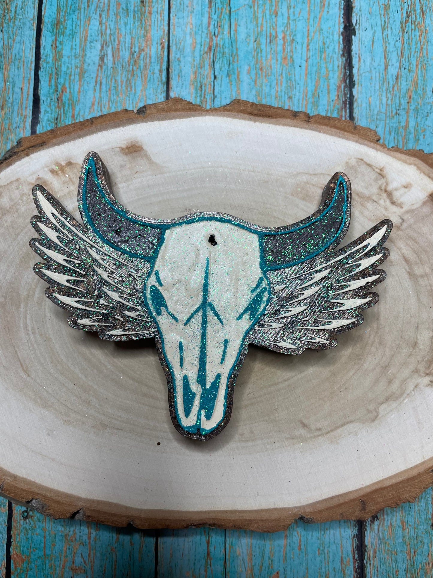 Bull Skull with Wings for Freshies, Soap, Ice, Resin, etc.