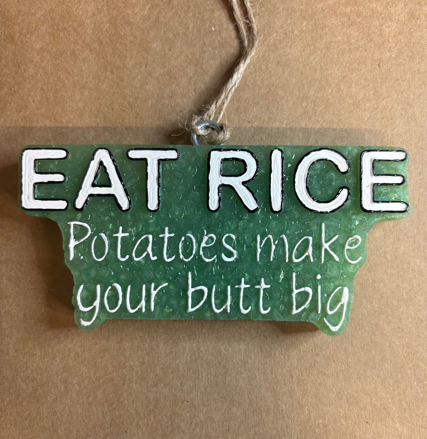 Eat Rice Mold for Freshies, Soap, Ice, Resin, etc.