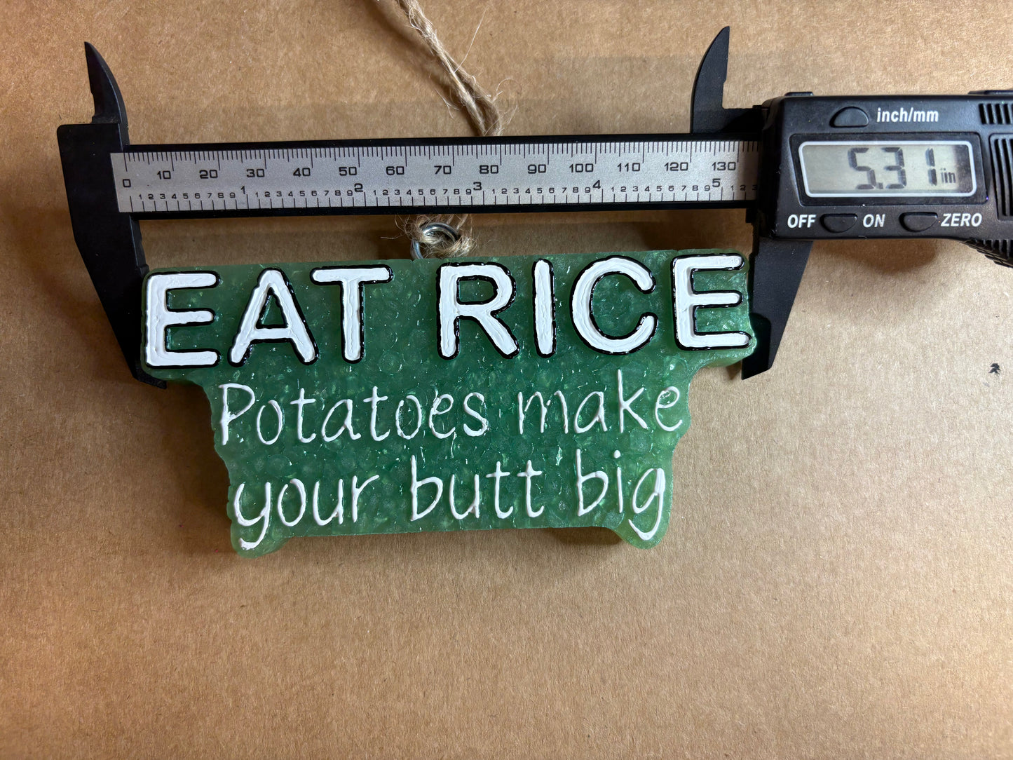 Eat Rice Mold for Freshies, Soap, Ice, Resin, etc.