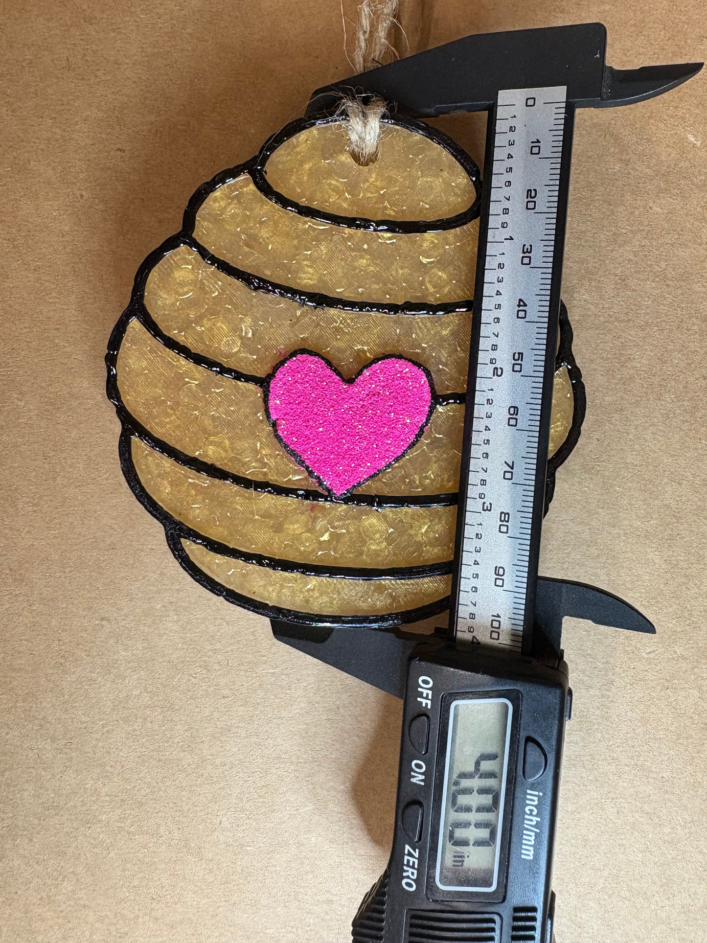 Beehive with Heart Mold for Freshies, Soap, Ice, Resin, etc.