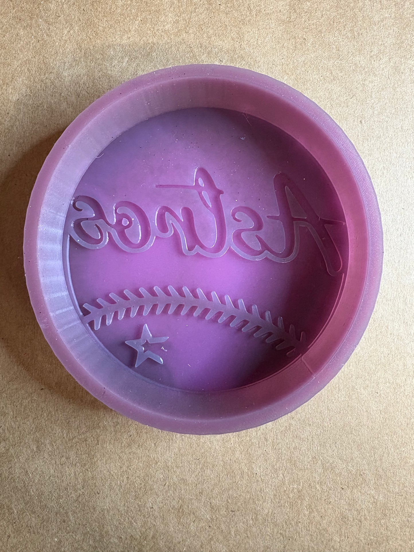 H-Town Baeball Mold for Freshies, Soap, Ice, Resin, etc.