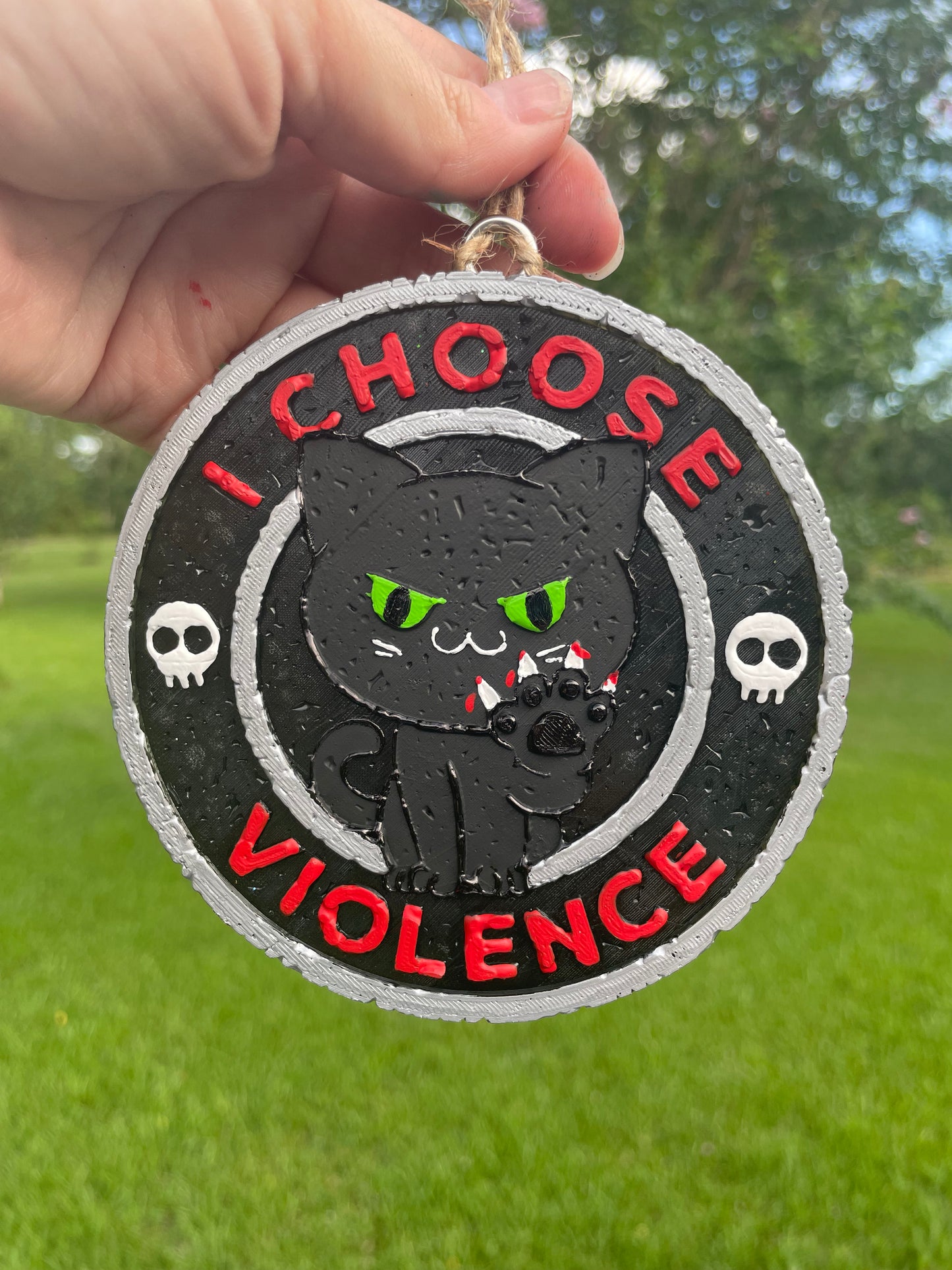 I Choose Violence Mold for Freshies, Soap, Ice, Resin, etc.