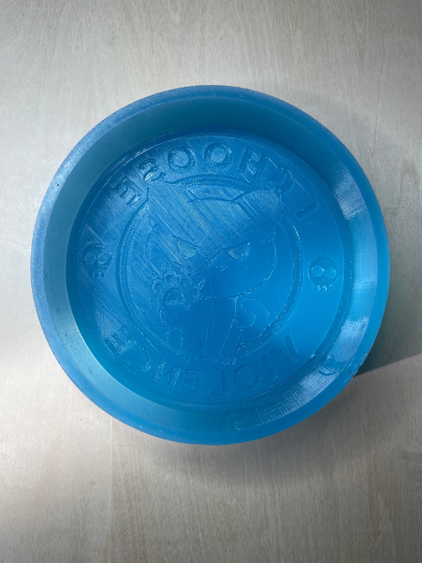 I Choose Violence Mold for Freshies, Soap, Ice, Resin, etc.