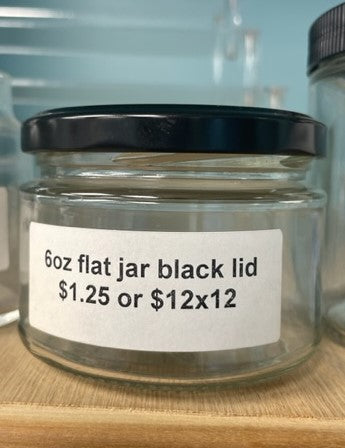 Wholesale Leather Candle Topper for 6 oz Flat Jar (12 piece set)