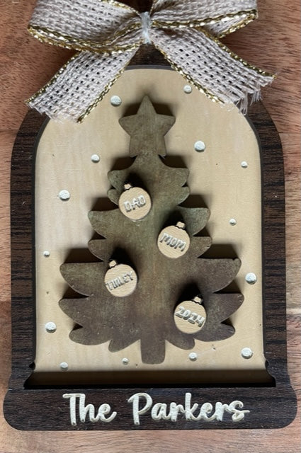Personalized Family Ornament
