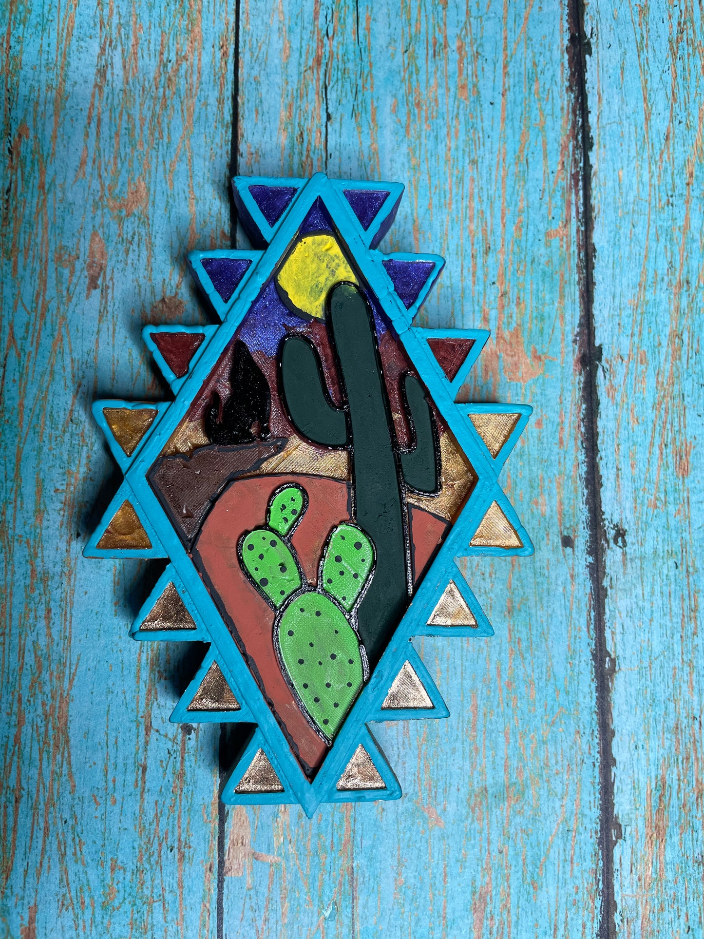 Aztec Desert Mold for Freshies, Soap, Ice, Resin, etc.