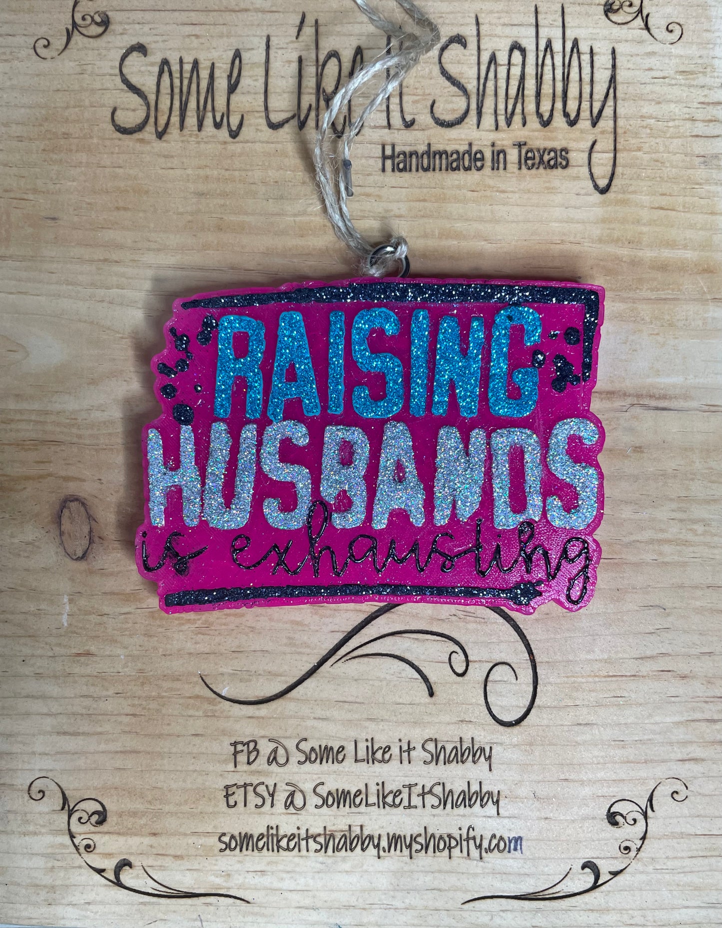 Raising Husbands is Exhausting Mold for Freshies, Soap, Ice, Resin, etc.