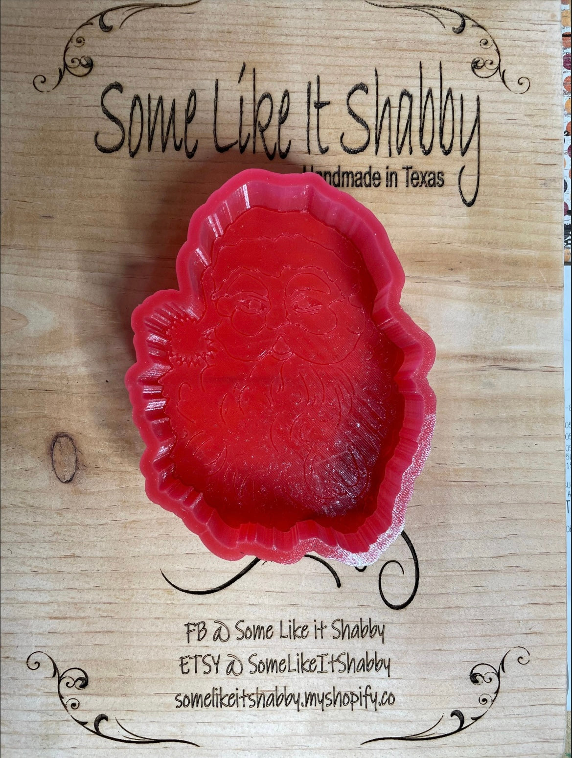 Vintage Santa Mold for Freshies, Soap, Ice, Resin, etc.