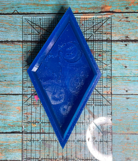 Diamond Halloween Scene Mold for Freshies, Soap, Ice, Resin, etc.
