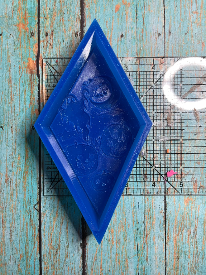 Diamond Halloween Scene Mold for Freshies, Soap, Ice, Resin, etc.
