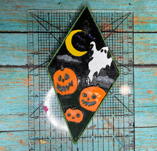 Diamond Halloween Scene Mold for Freshies, Soap, Ice, Resin, etc.