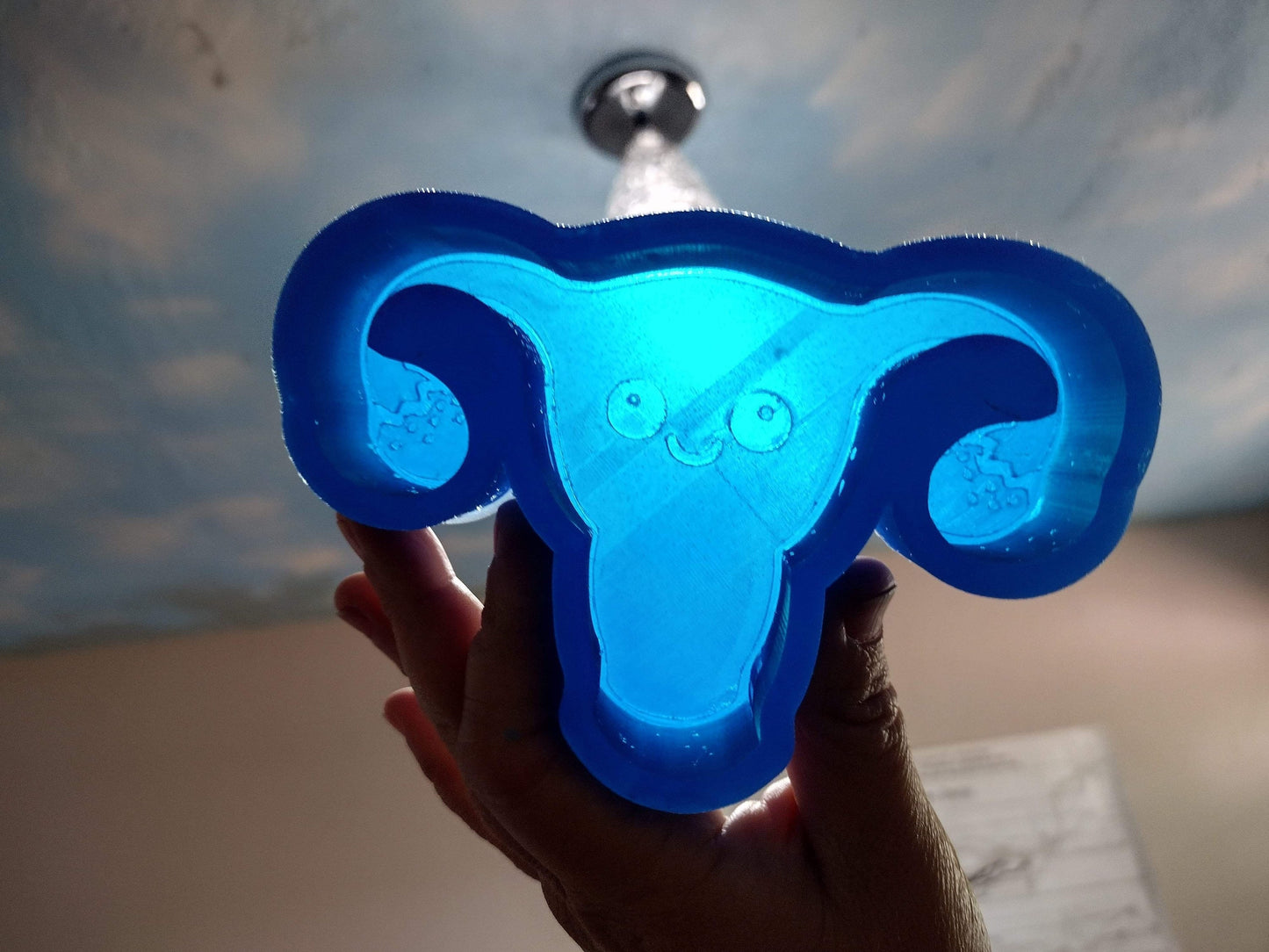 Uterus Freshie Mold for Soap, Ice, Resin, etc.