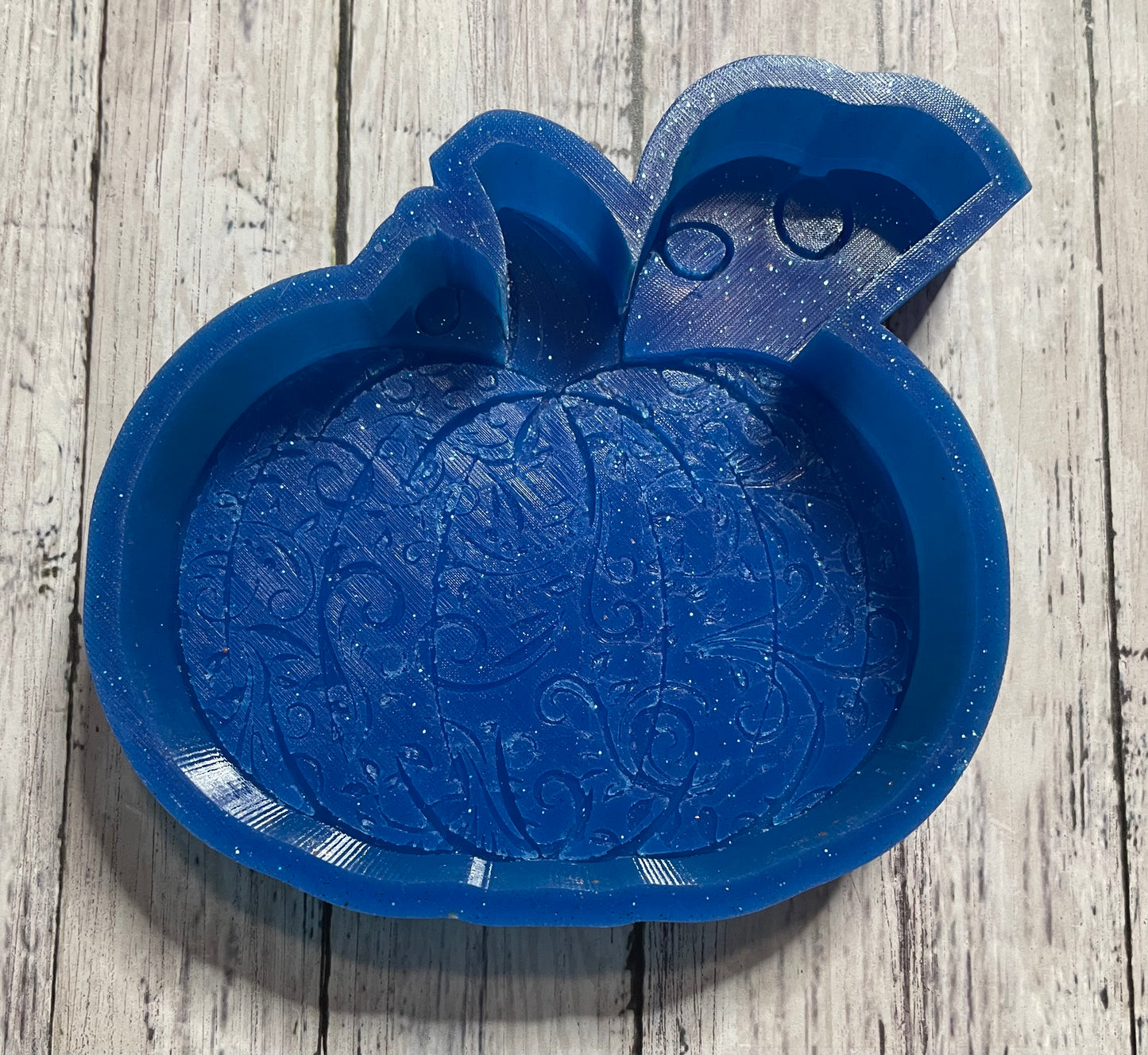 Leather Tooled Pumpkin Mold for Freshies, Soap, Ice, Resin, etc.