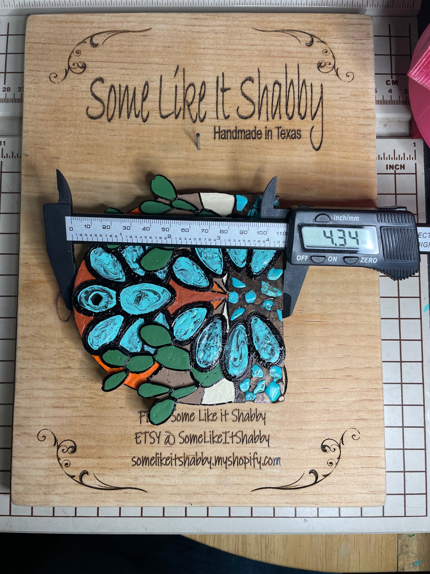 Squash Blossom and Cactus Mold for Freshies, Soap, Ice, Resin, etc.