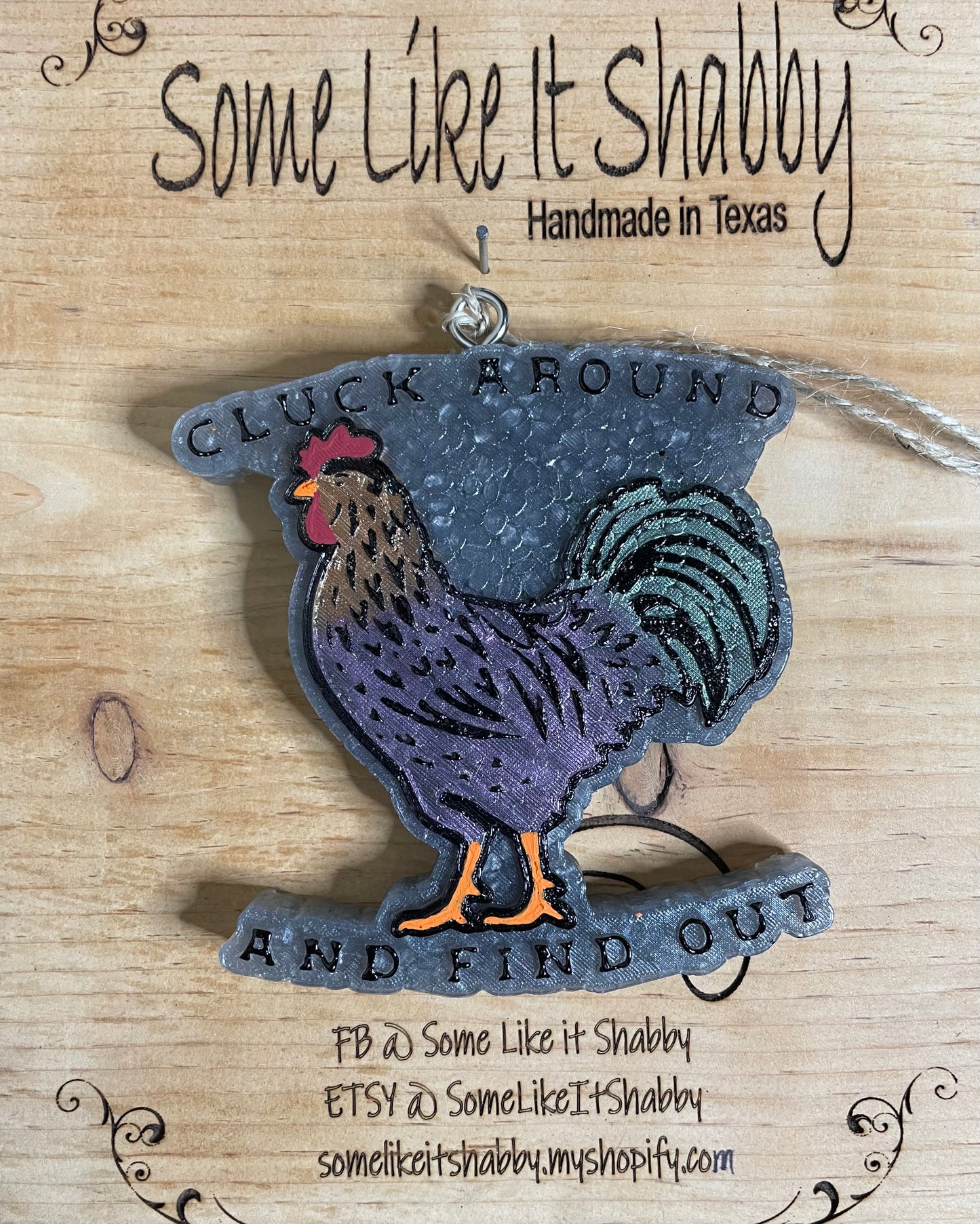 Cluck Around and Find Out Mold for Freshies, Soap, Ice, Resin, etc.