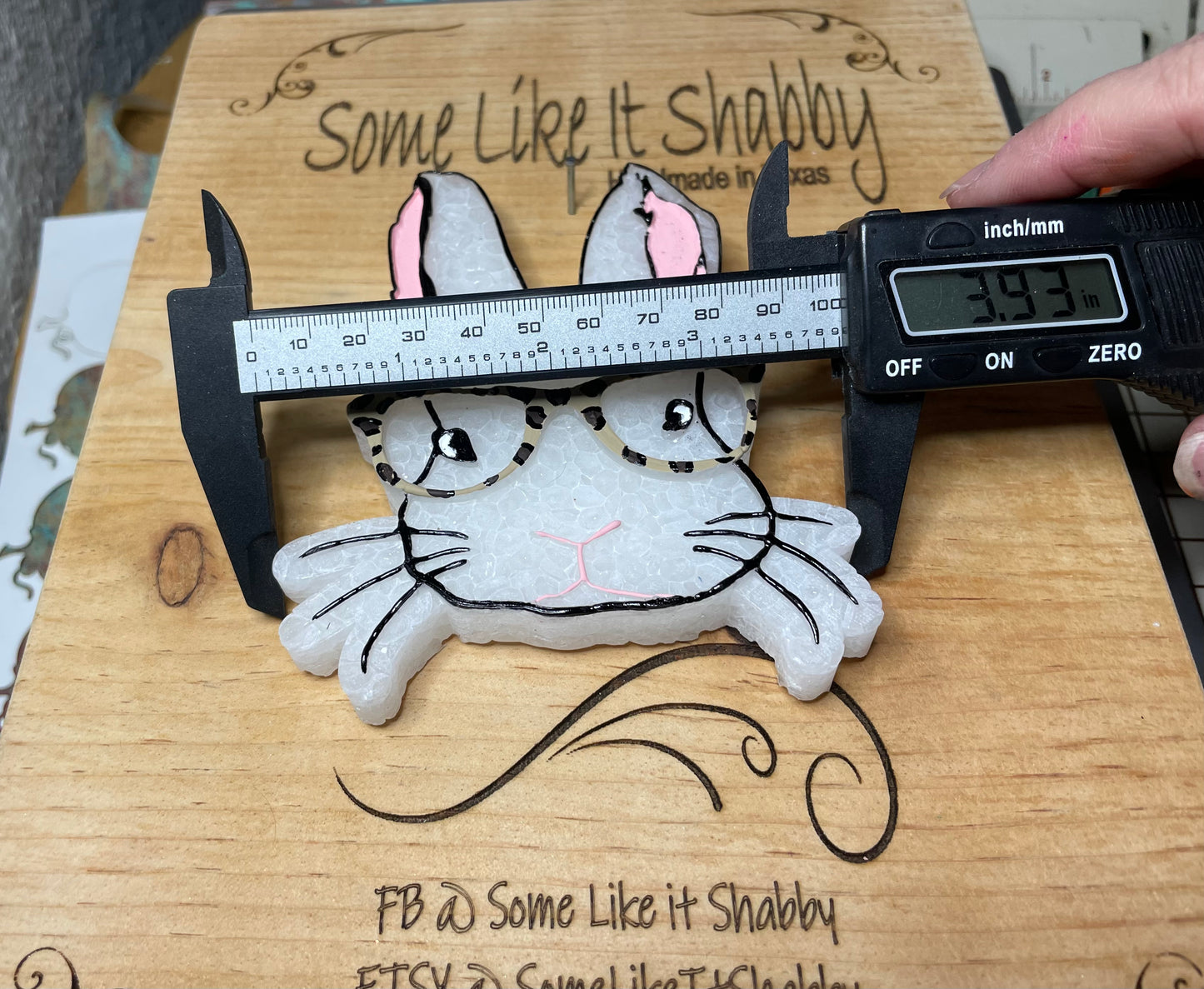 Smart Bunny Mold for Freshies, Soap, Ice, Resin, etc.