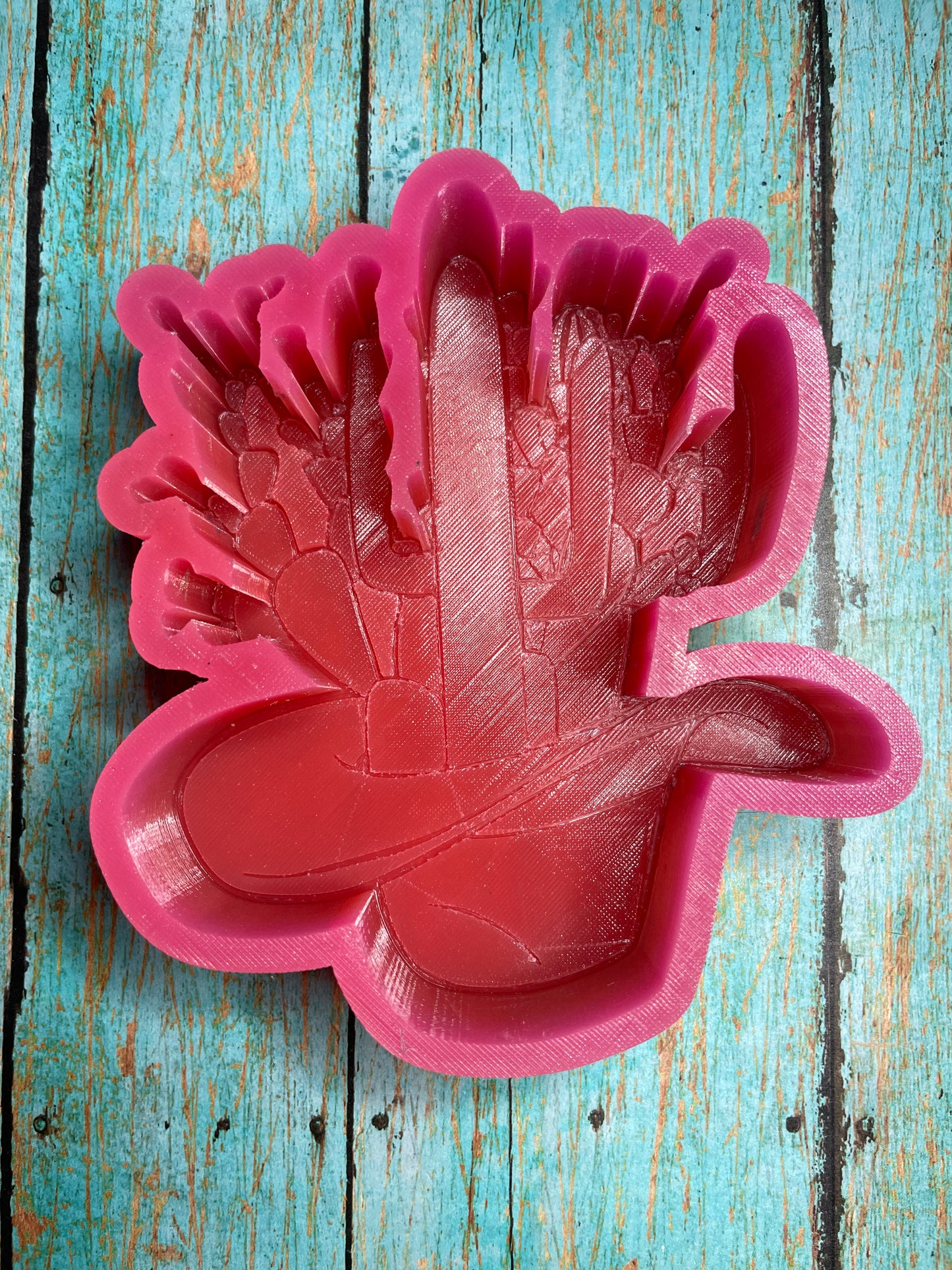 Cacti Growing in a Cowboy Hat Mold for Freshies, Soap, Ice, Resin, etc.