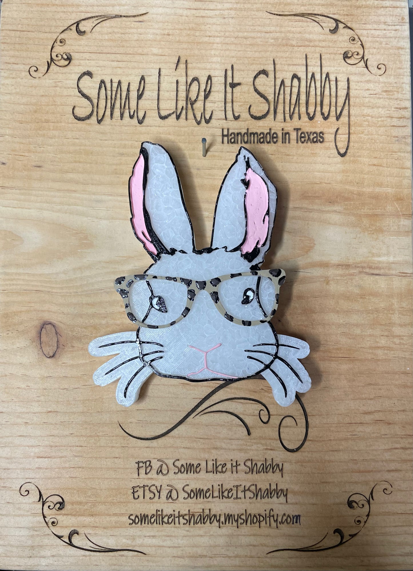 Smart Bunny Mold for Freshies, Soap, Ice, Resin, etc.