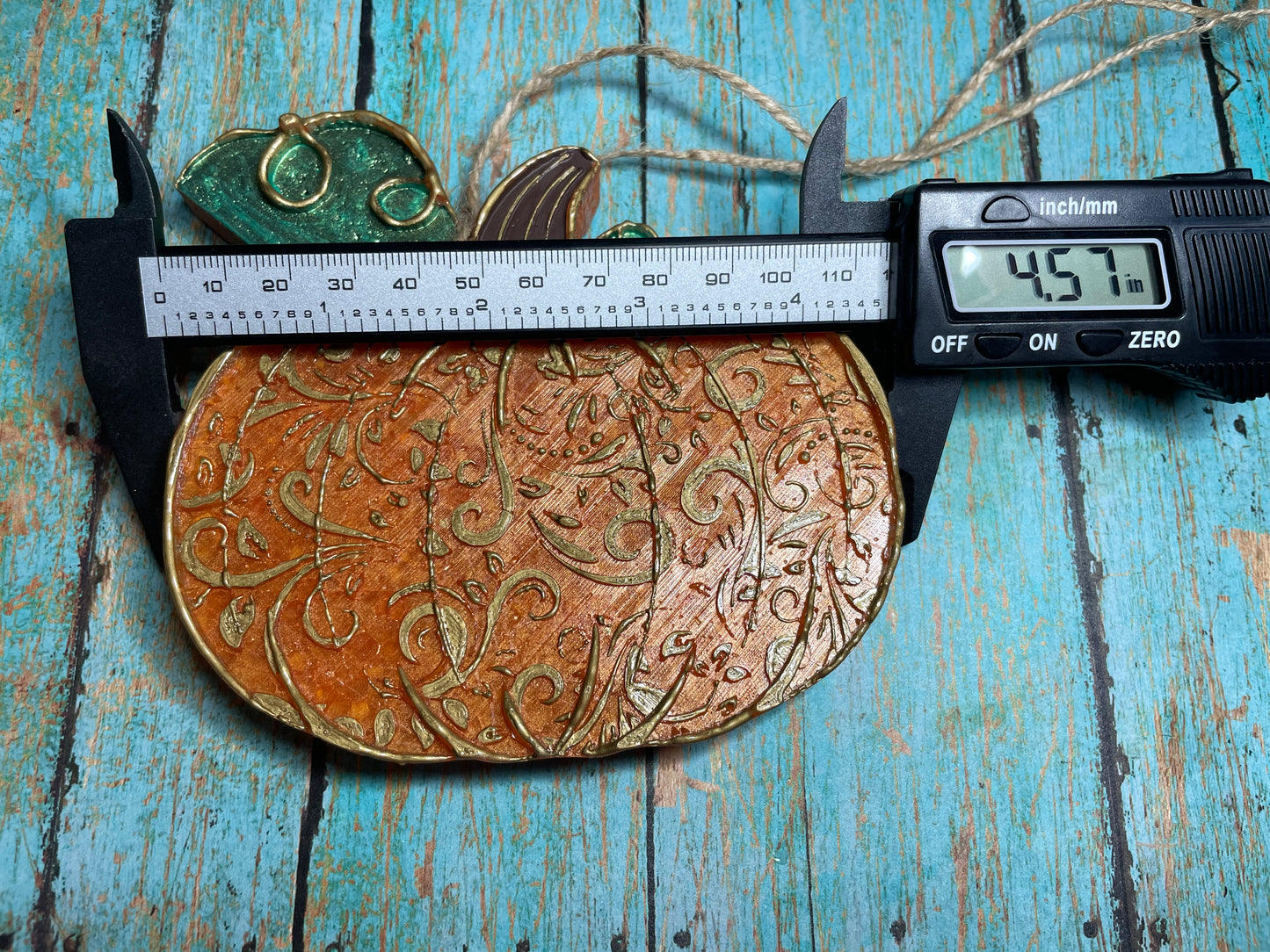 Leather Tooled Pumpkin Mold for Freshies, Soap, Ice, Resin, etc.