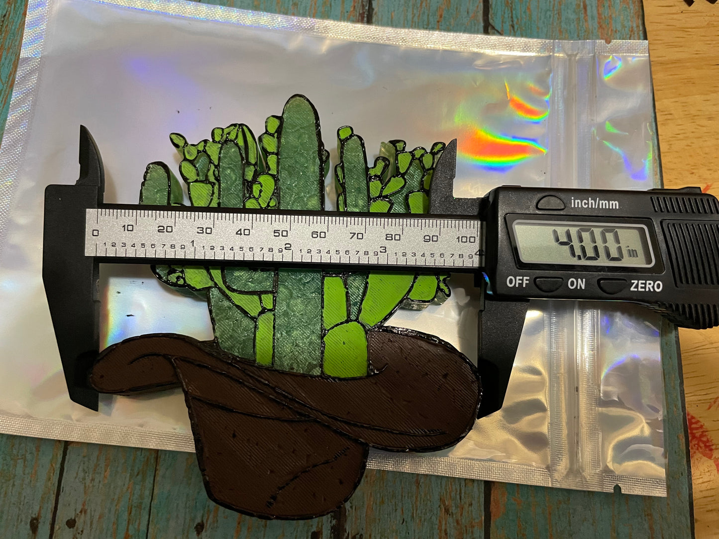 Cacti Growing in a Cowboy Hat Mold for Freshies, Soap, Ice, Resin, etc.