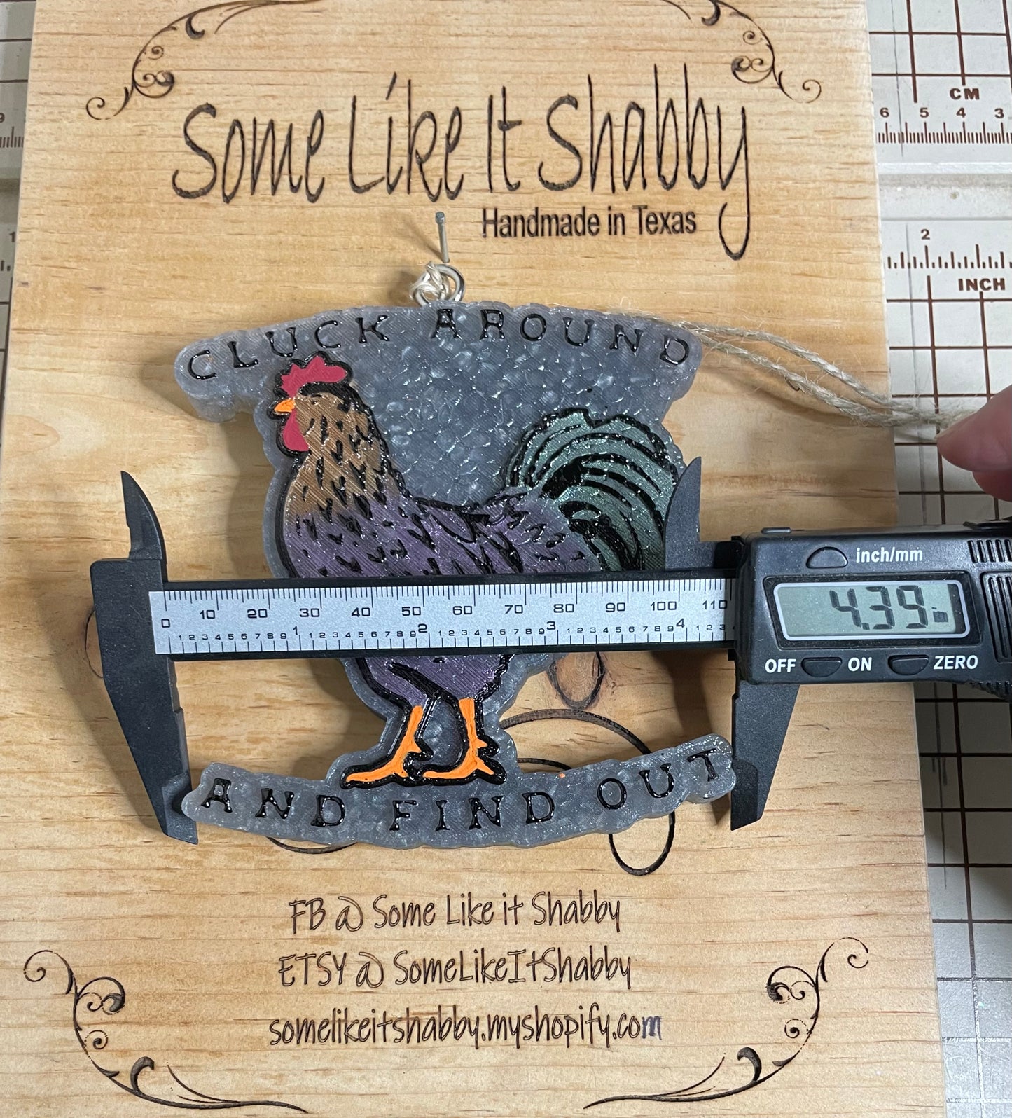 Cluck Around and Find Out Mold for Freshies, Soap, Ice, Resin, etc.