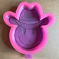 Smiley in Cowboy Hat Mold for Freshies, Soap, Ice, Resin, etc.