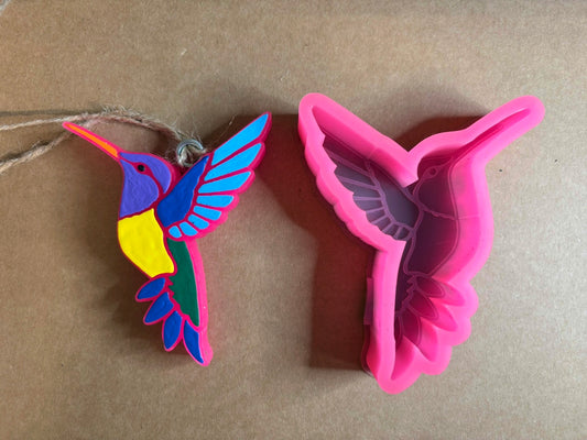 Hummingbird Mold for Freshies, Soap, Ice, Resin, etc.