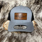 Only Dads Leather Patch Trucker Hat