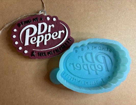 Dr Pepper Mold for Freshies, Soap, Ice, Resin, etc.