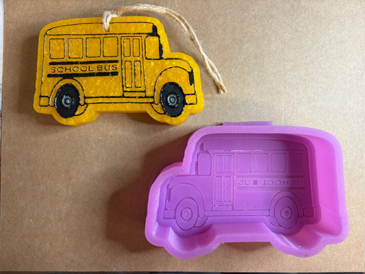 School Bus Mold for Freshies, Soap, Ice, Resin, etc.