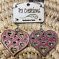 Heart Cut-out Dangle Earrings