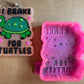 I Brake for Turtles Mold for Freshies, Soap, Ice, Resin, etc.