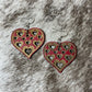 Heart Cut-out Dangle Earrings
