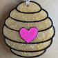 Beehive with Heart Mold for Freshies, Soap, Ice, Resin, etc.