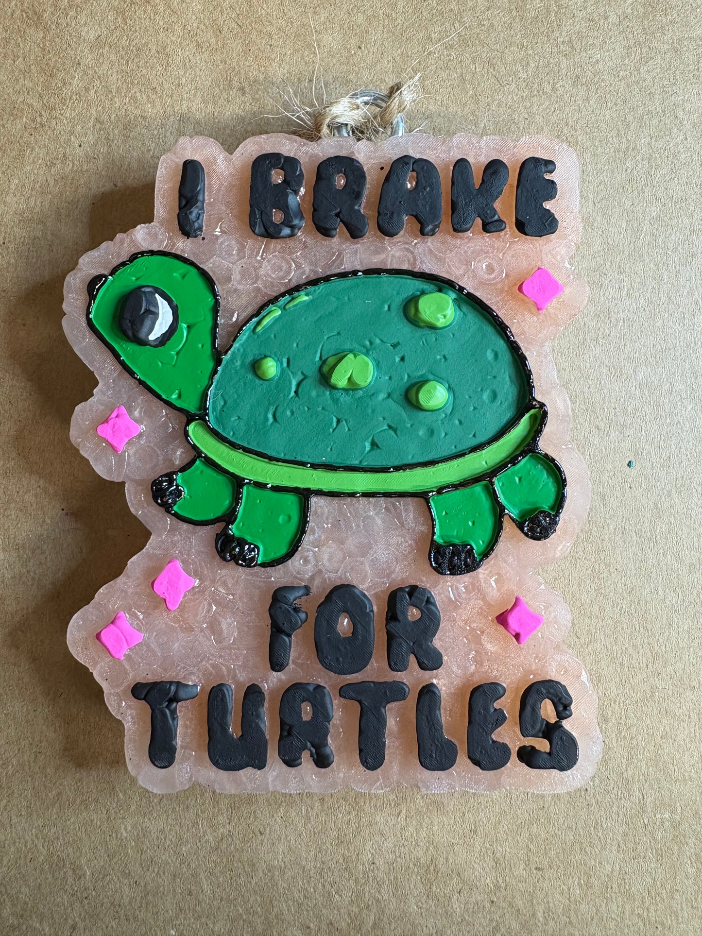 I Brake for Turtles Mold for Freshies, Soap, Ice, Resin, etc.