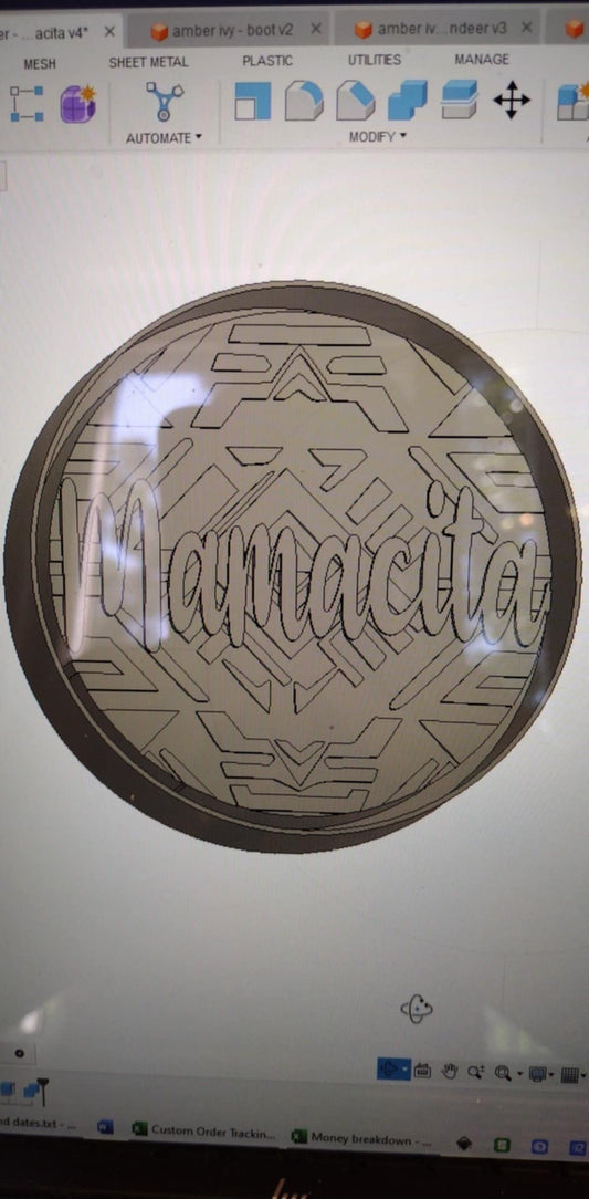 Mamacita Mold for Freshies, Soap, Ice, Resin, etc.