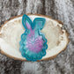 Squash Blossom Bunny with Bow Mold for Freshies, Soap, Ice, Resin, etc.