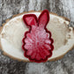 Squash Blossom Bunny with Bow Mold for Freshies, Soap, Ice, Resin, etc.