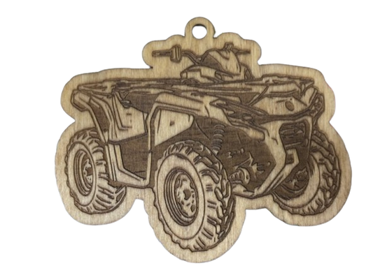 Unscented Wooden Car Charm