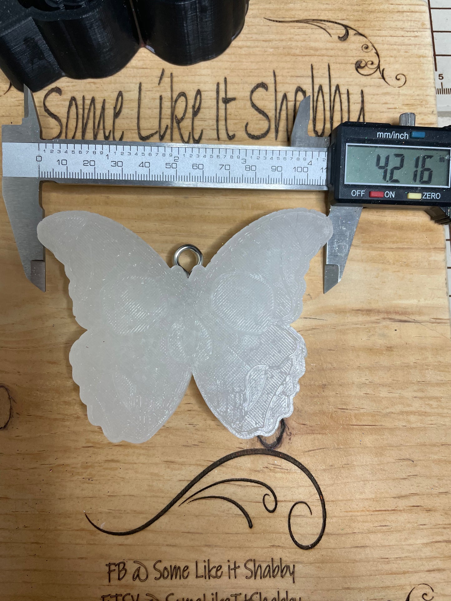 Butterfly with Skull Mold for Freshies, Soap, Ice, Resin, etc.