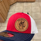 Custom Hat with Leather Patch (Individual Orders)
