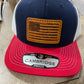 Custom Hat with Leather Patch (Individual Orders)