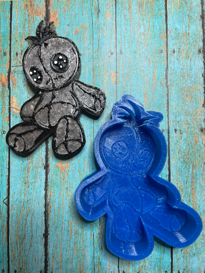 Voodoo Doll Mold for Freshies, Soap, Ice, Resin, etc.