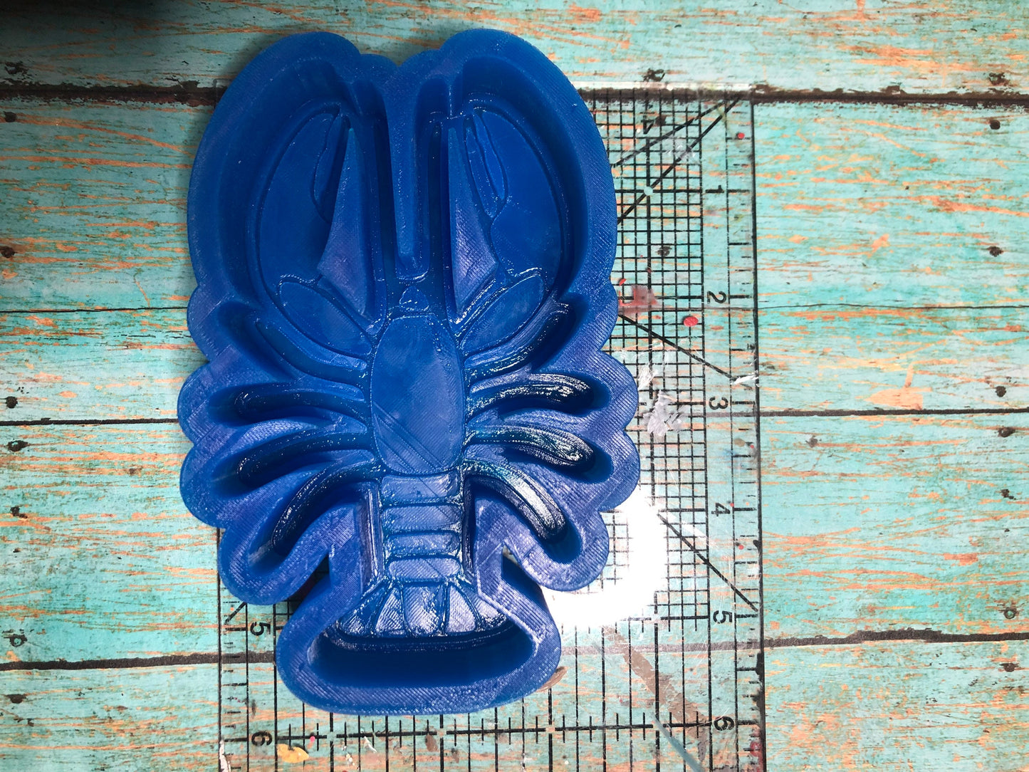 Crawfish Silicone Mold for Freshies, Soap, Ice, Resin, etc.