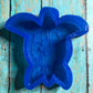 Sea Turtle with Hibiscus Silicone Mold for Freshies, Soap, Ice, Resin, etc.