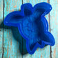 Sea Turtle with Hibiscus Silicone Mold for Freshies, Soap, Ice, Resin, etc.