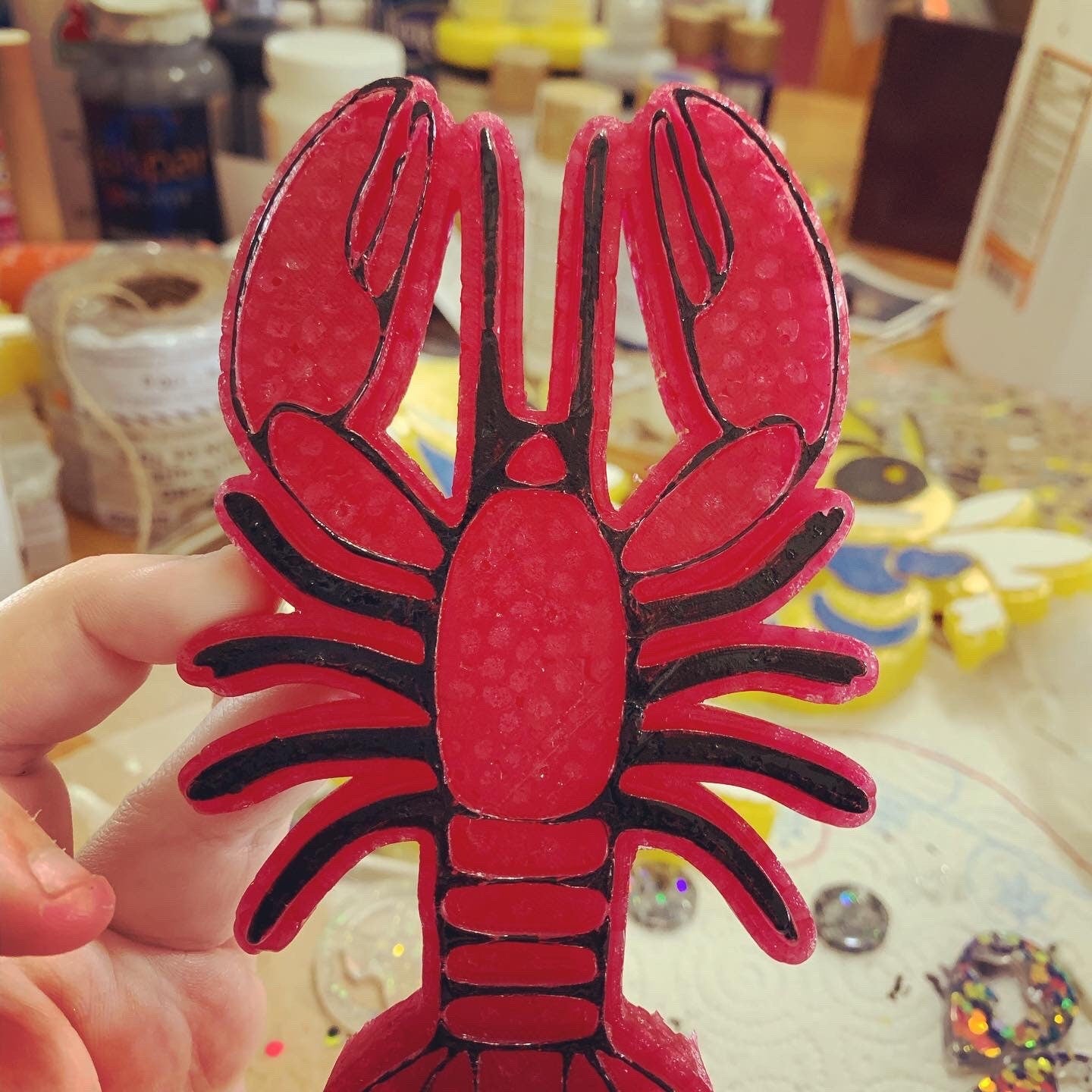 Crawfish Silicone Mold for Freshies, Soap, Ice, Resin, etc.